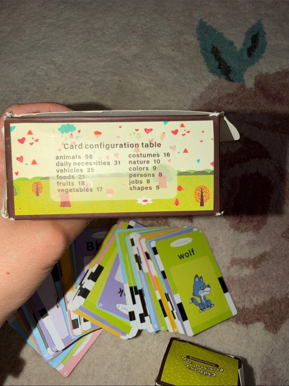 Happy World Card Early Education Device, an interactive talking flashcard toy